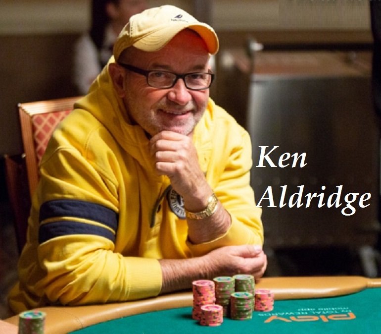 Ken Aldridge at WSOP2018 Seven Card Stud Hi-Lo 8 or Better Championship